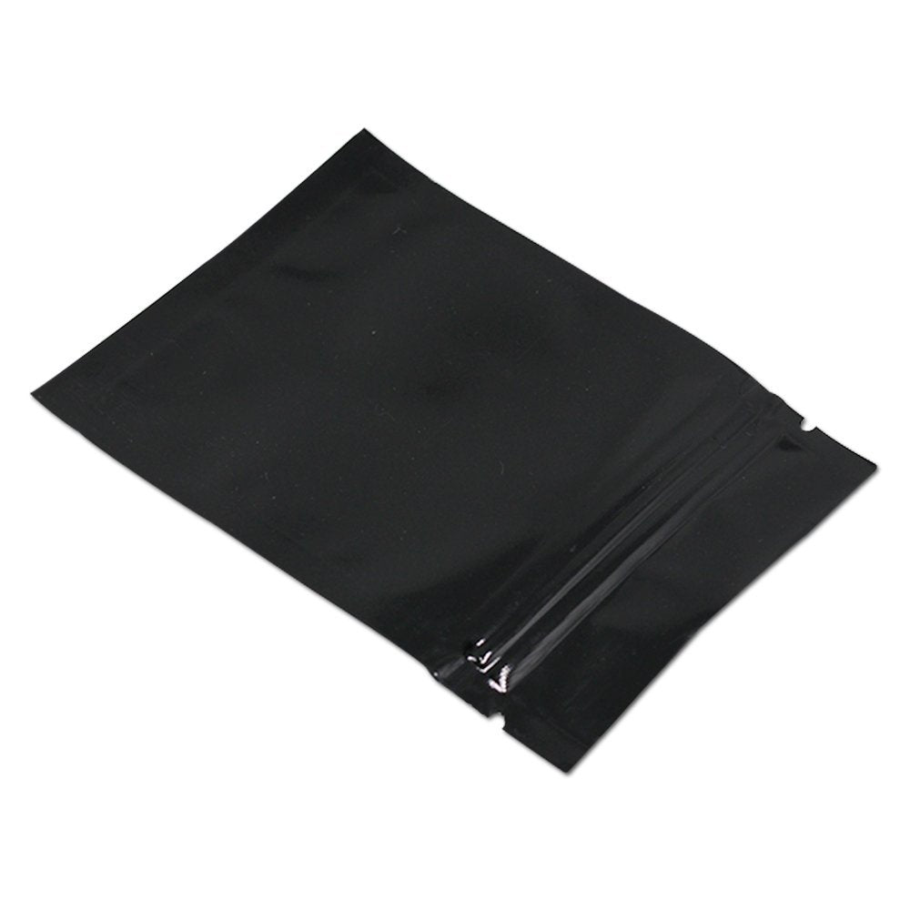 Mitob Mylar Bags For Zip Reusable Small Aluminum Foil Lock Package Bag Candy Diy Chocolate Coffee Nut Food Long Term Storage Zip